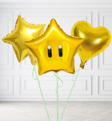 Super Mario Star Balloons