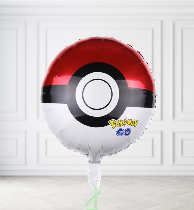 Pokemon Go Ball Balloons Pokemon Go Ball Balloons, Build a Helium Filled Bunch: No Extras, Build a Bouquet: No Extras