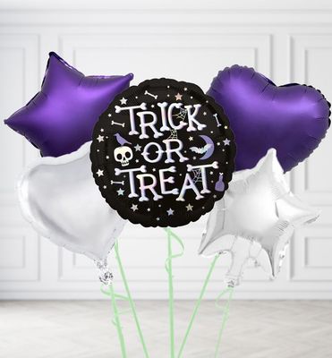 Trick or Treat Holographic Balloons