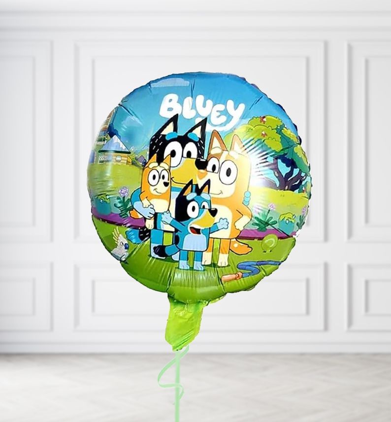 Bluey and Friends Balloons, Build a Helium Filled Bunch: No Extras, Build a Bouquet: No Extras