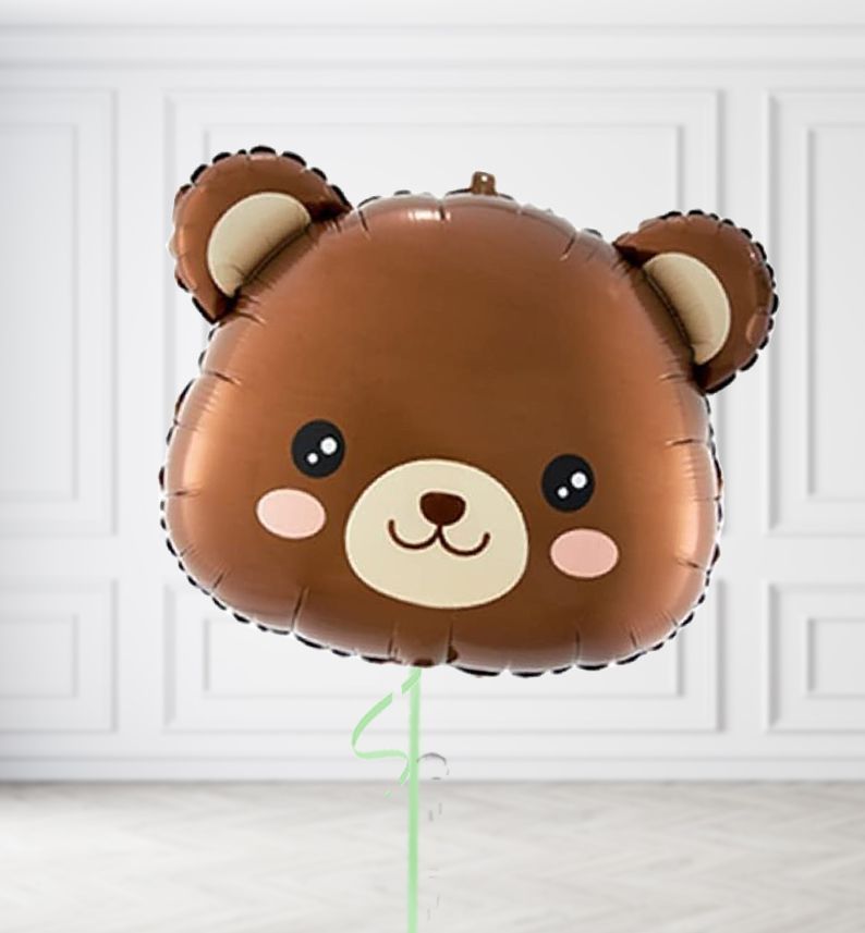 Bear Head Balloons, Build a Helium Filled Bunch: No Extras, Build a Bouquet: No Extras
