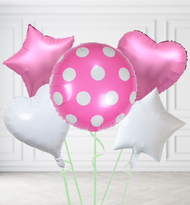 Pink Spots Balloons
