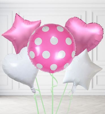 Pink Spots Balloons