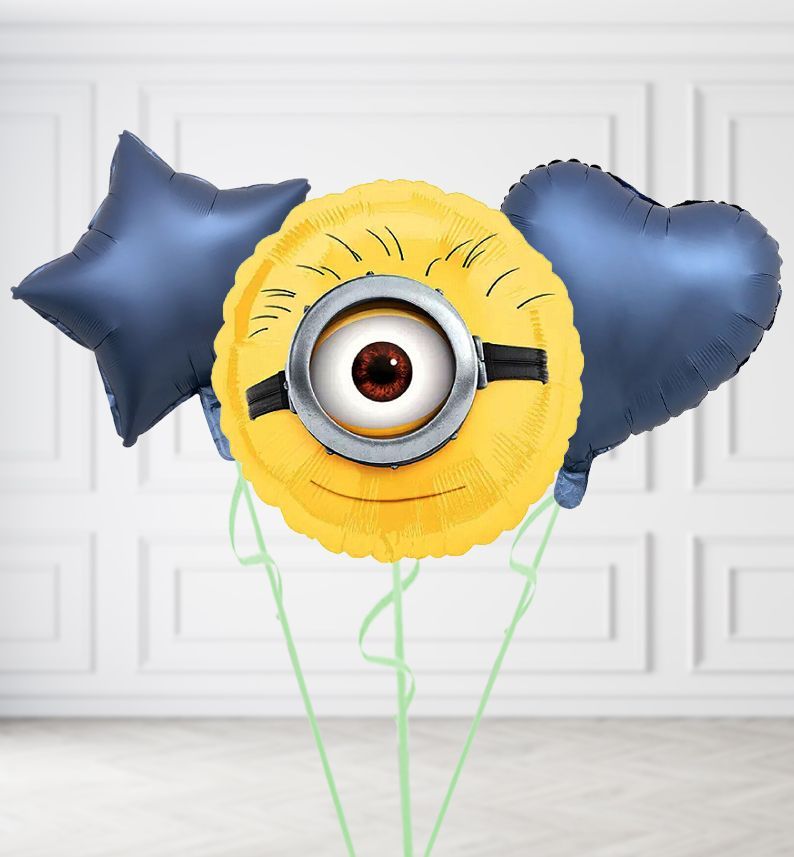 Minion Round Balloons