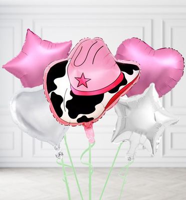 Cowgirl Hat Balloons Cowgirl Hat Balloons