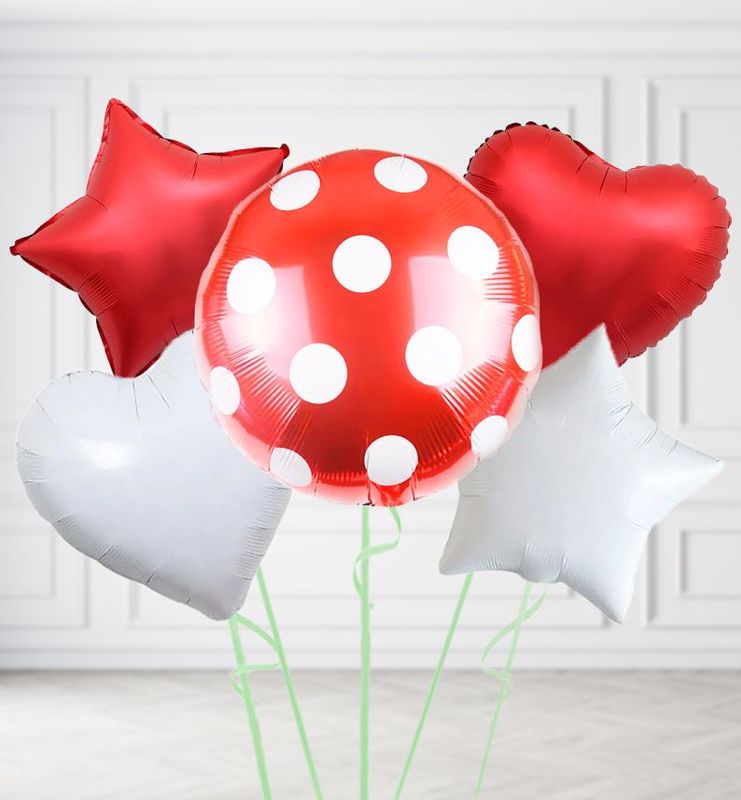 Red Polka Dot Balloons