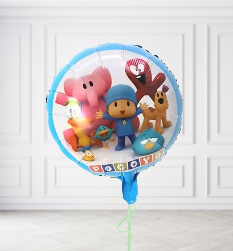 Pocoyo Friends Balloons, Build a Helium Filled Bunch: No Extras, Build a Bouquet: No Extras