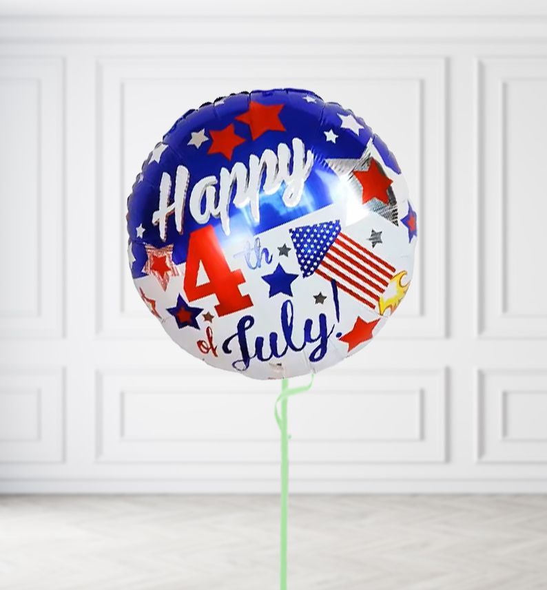 American 4th July Independence Day Balloons American 4th July Independence Day Balloons, Build a Helium Filled Bunch: No Extras, Build a Bouquet: No Extras