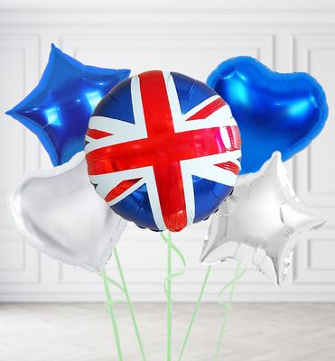 Great Britain Flag Balloons