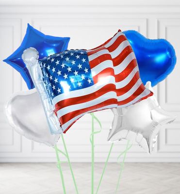 American Flag Balloons