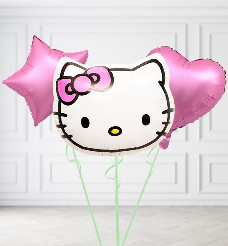 Hello Kitty Head Balloons