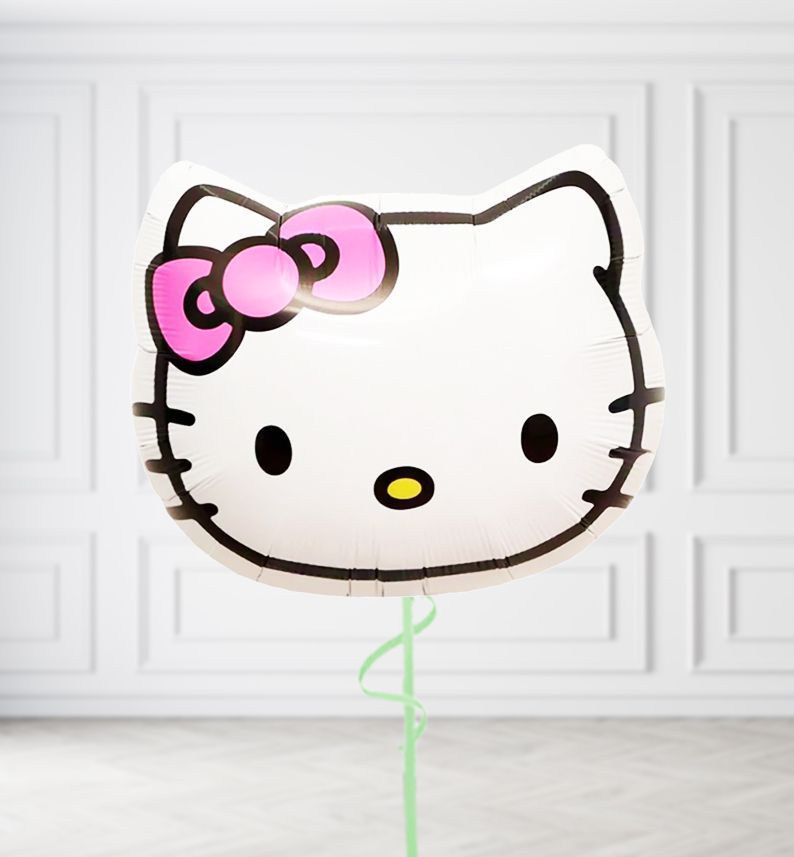 Hello Kitty Head Balloons, Build a Helium Filled Bunch: No Extras, Build a Bouquet: No Extras
