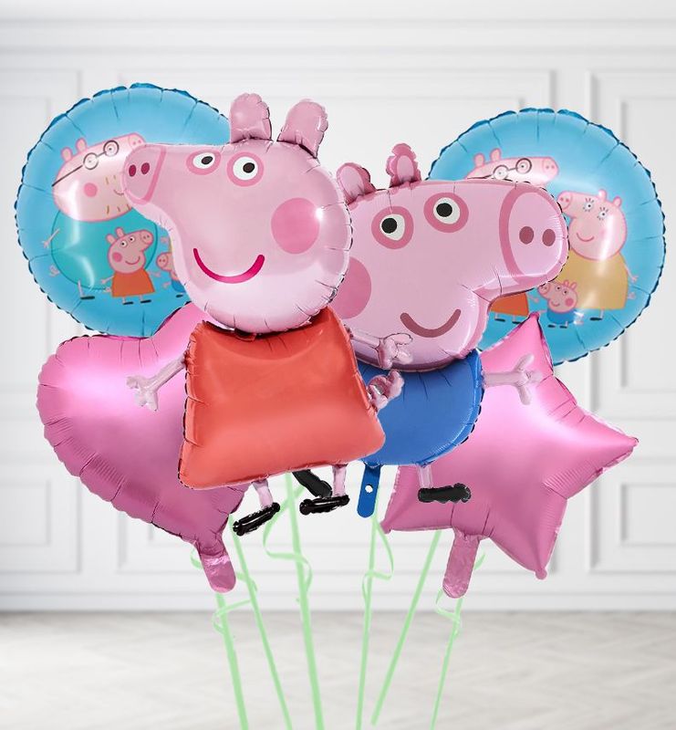 Peppa Pig Family Collection Balloons
