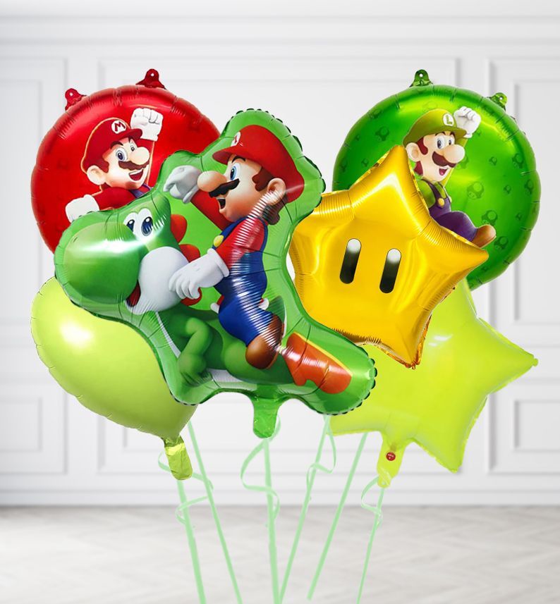 Mario Collection Balloons, Colour Theme: Green
