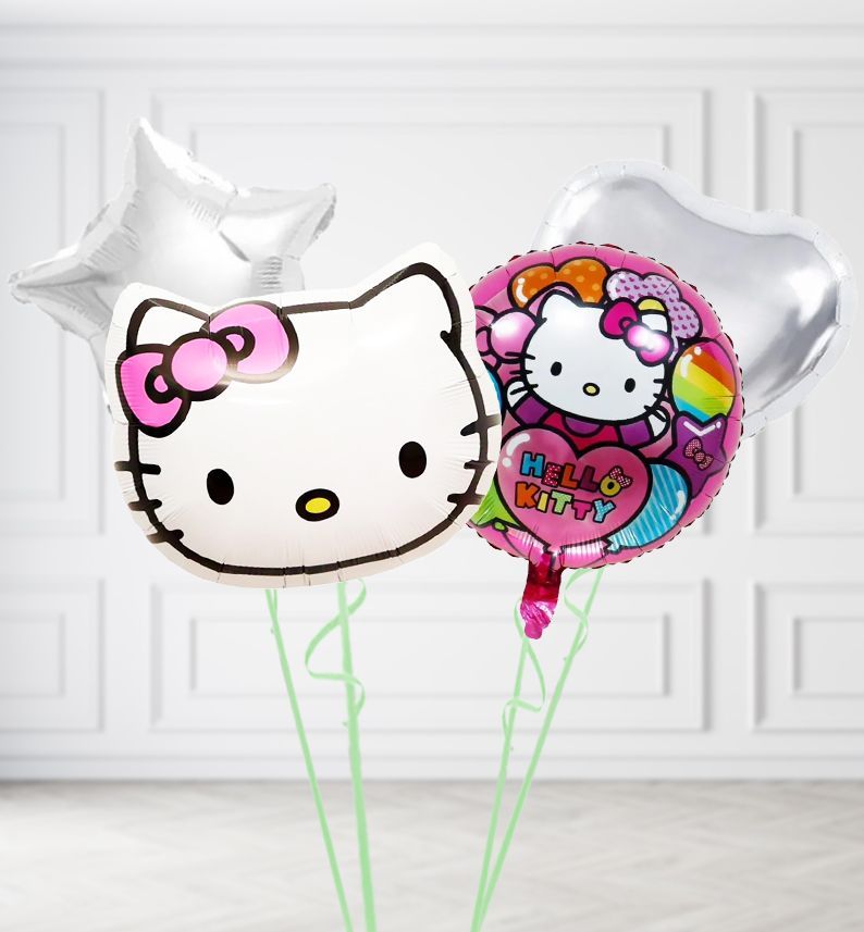 Hello Kitty Head Duo Balloons