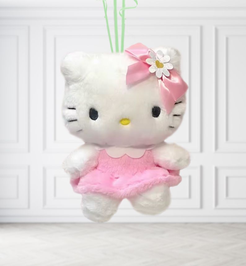 Hello Kitty Dress Plush Balloon Weight