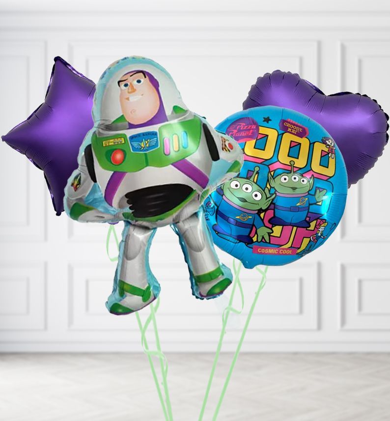 Toy Story Buzz and Alien Duo Balloons