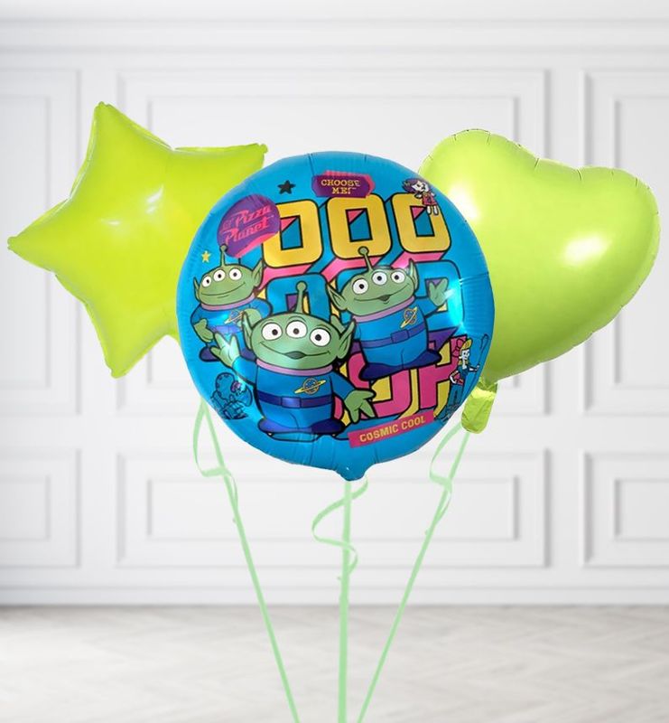 Toy Story Alien Round Balloons