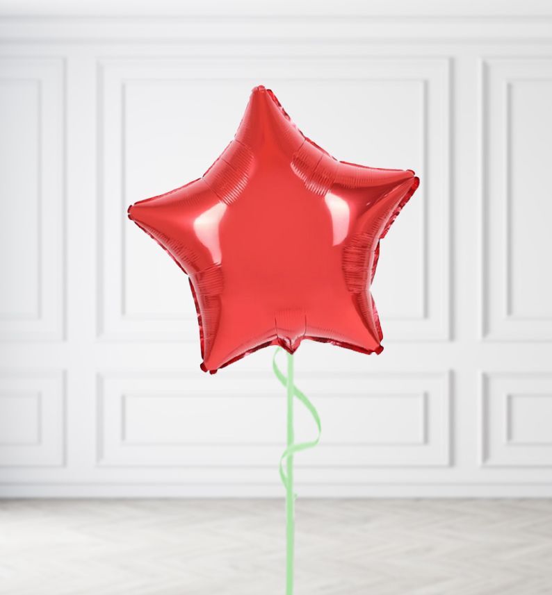 Red Balloon Bunches, Build a Helium Filled Bunch: Single Balloon