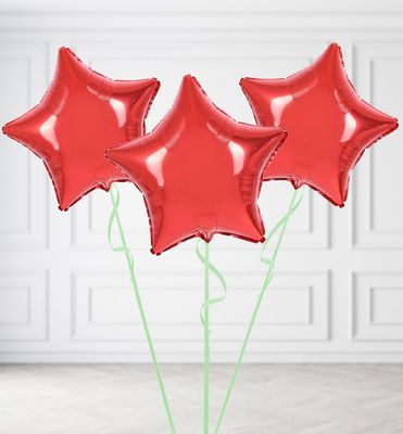Red Balloon Bunches