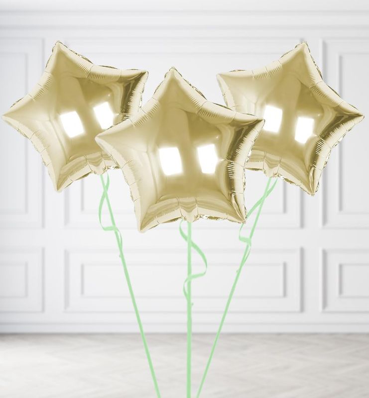 Champagne Gold Balloon Bunches