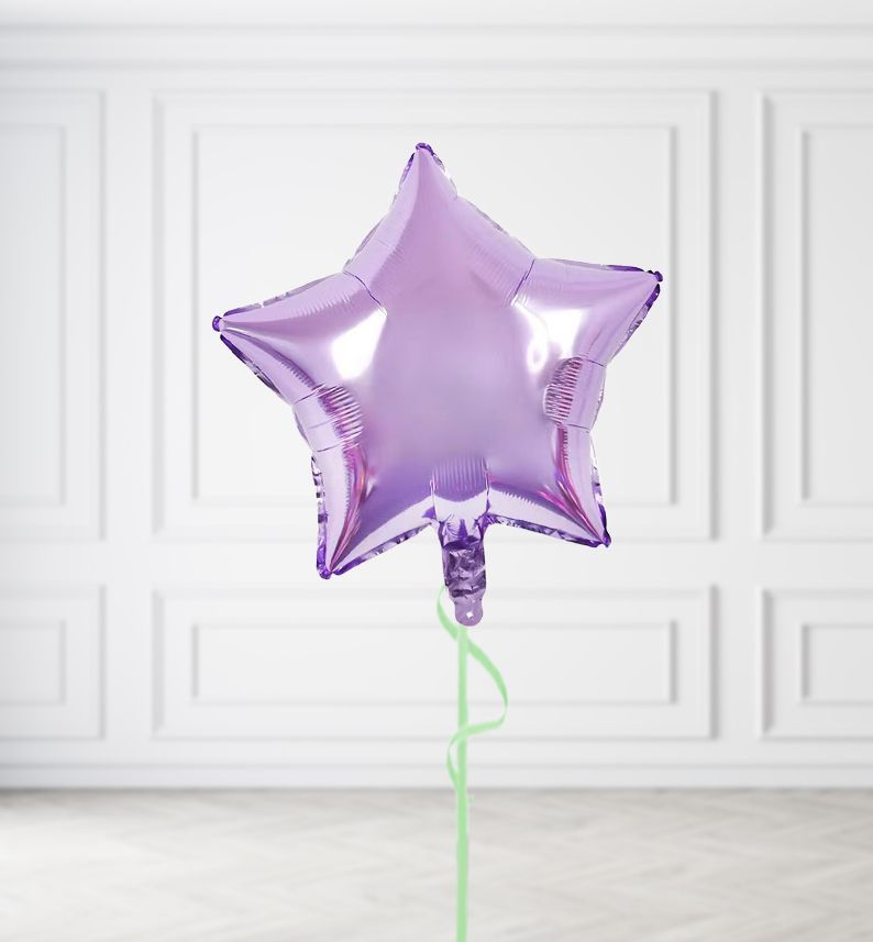 Lilac Star Balloon Bunches Lilac Star Balloon Bunches, Build a Helium Filled Bunch: Single Balloon