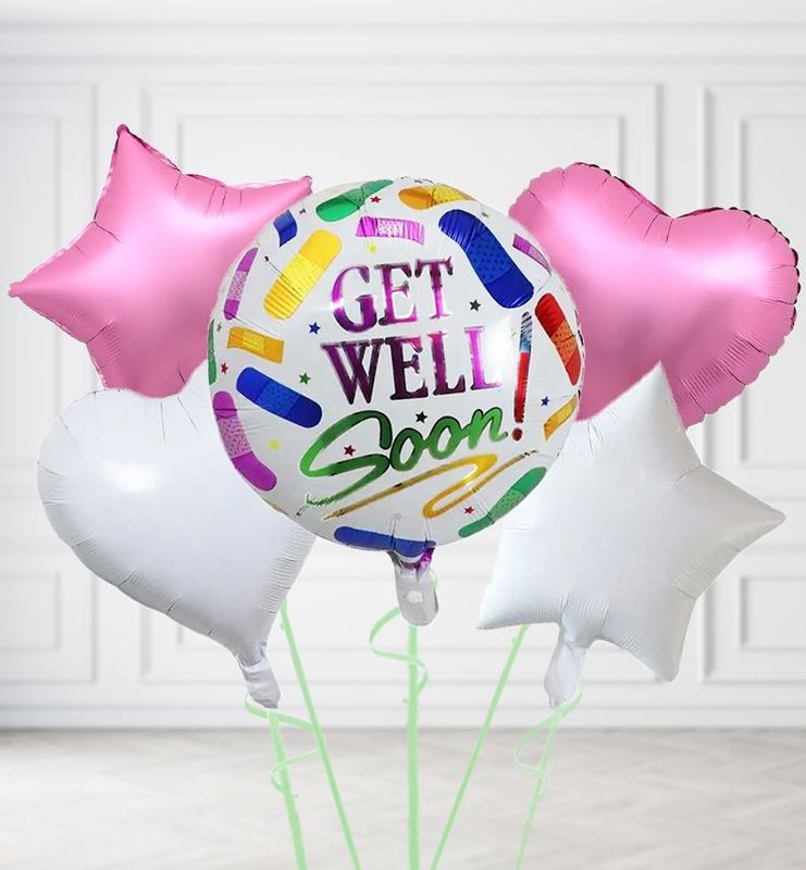 Get Well Soon Plaster Balloons