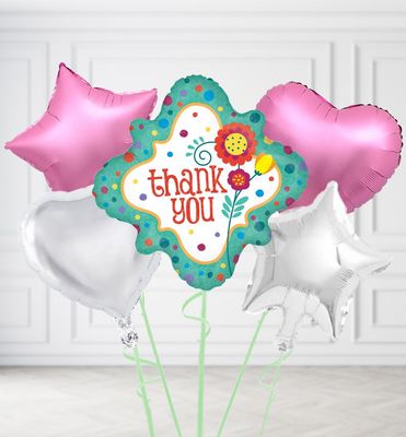 Thank You Flowers Balloons