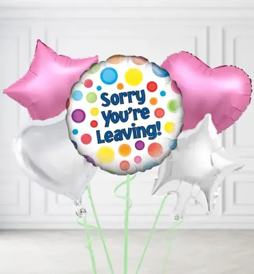Sorry You Are Leaving Dots Balloons Sorry You Are Leaving Dots Balloons