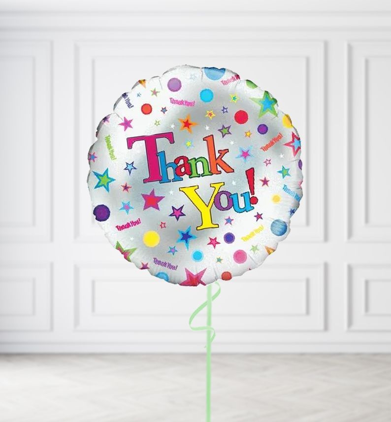 Thank You Stars  Balloons, Build a Helium Filled Bunch: No Extras, Build a Bouquet: No Extras