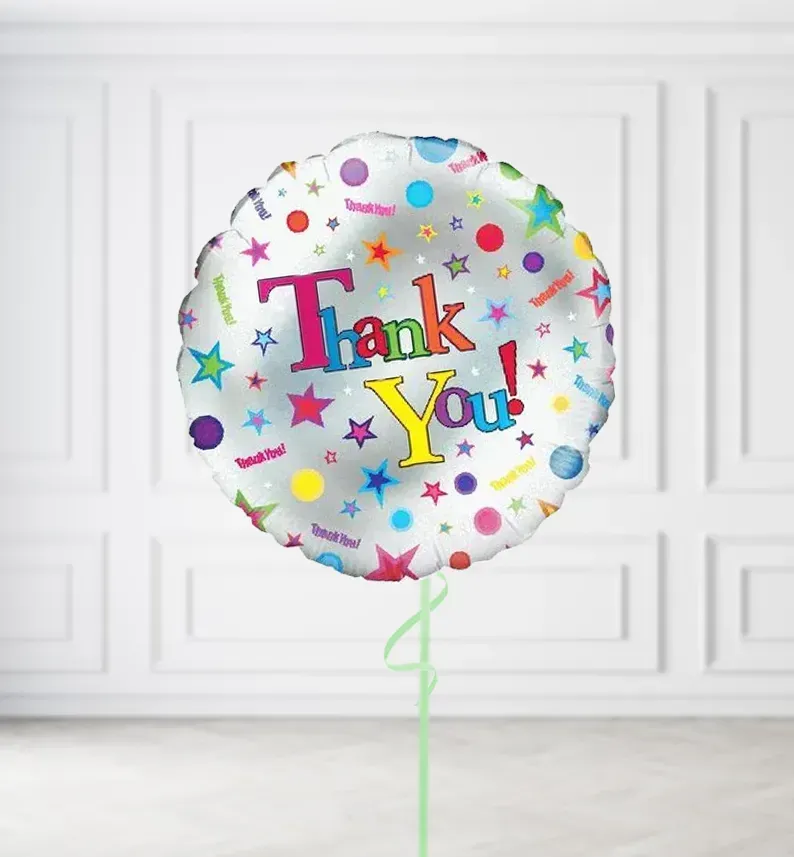 Thank You Stars  Balloons, Build a Helium Filled Bunch: No Extras, Build a Bouquet: No Extras