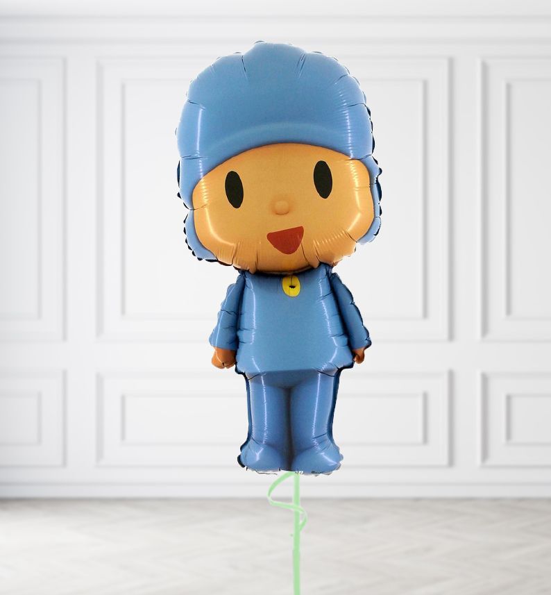 Jumbo Pocoyo Balloons, Build a Helium Filled Bunch: No Extras, Build a Bouquet: No Extras