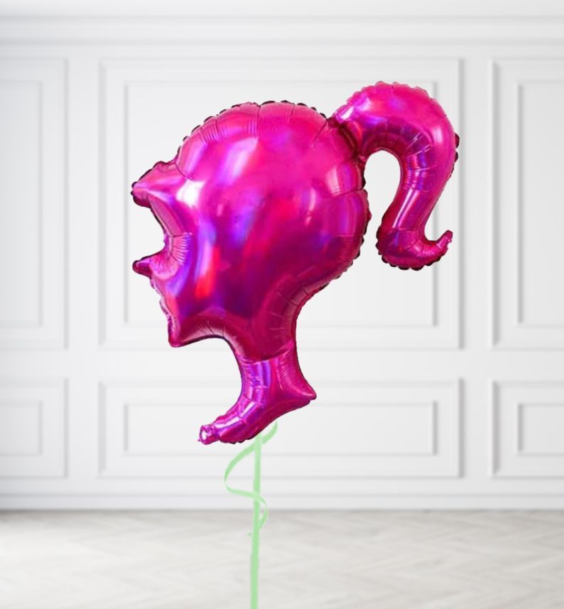 Barbie Pink Head Balloons Barbie Pink Head Balloons, Build a Helium Filled Bunch: No Extras, Build a Bouquet: No Extras