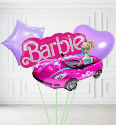 Barbie Car Balloons Barbie Car Balloons