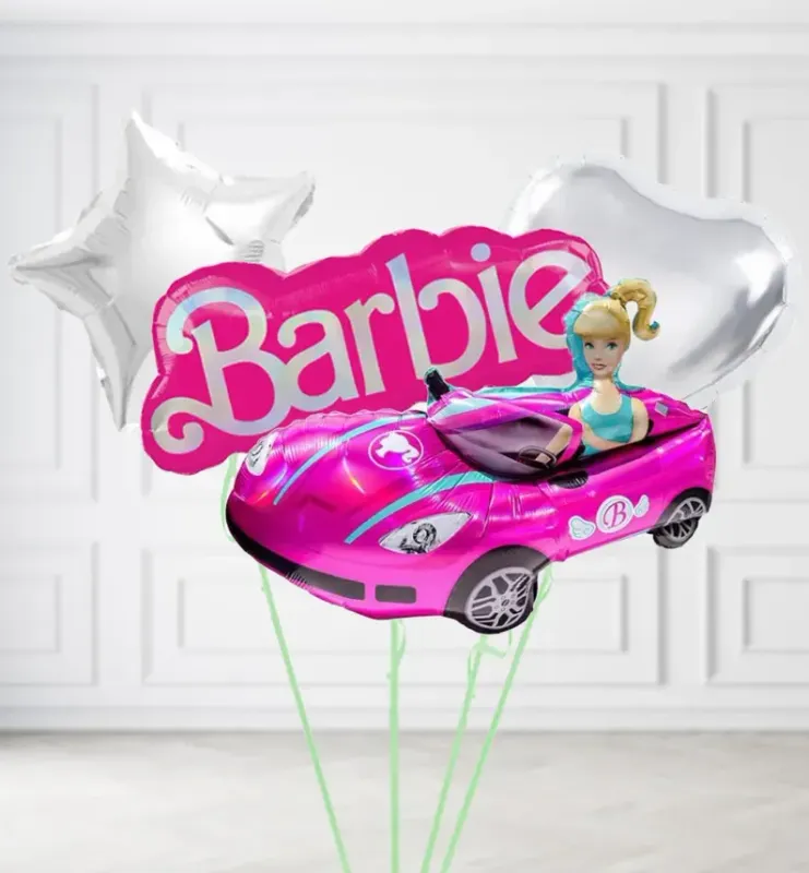 Barbie Car Duo Balloons Barbie Car Duo Balloons
