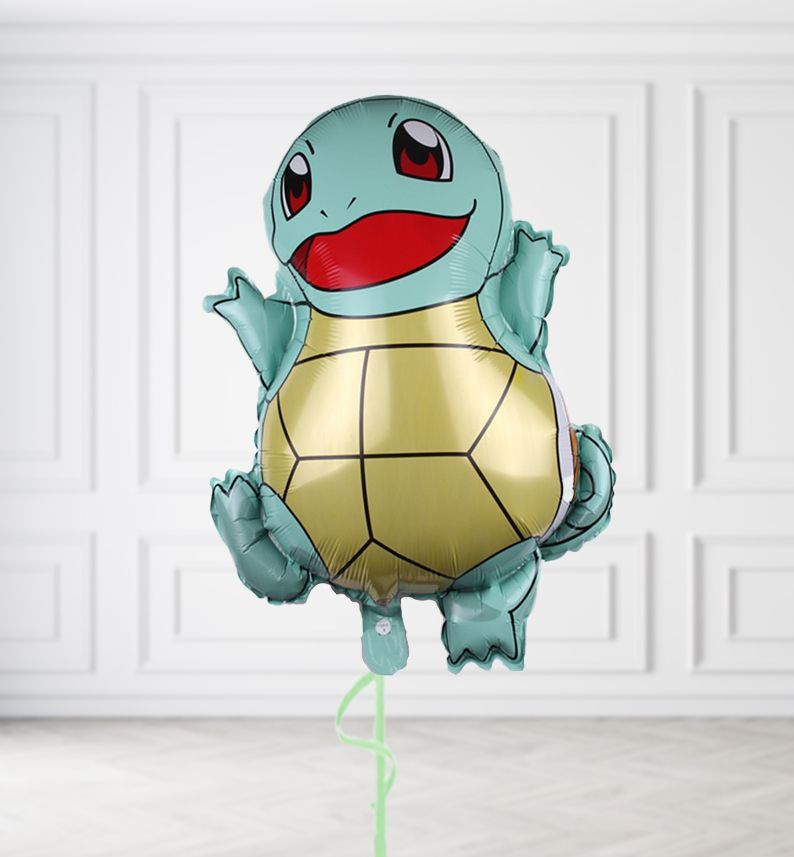 Pokemon Squirtle Balloons, Build a Helium Filled Bunch: No Extras, Build a Bouquet: No Extras