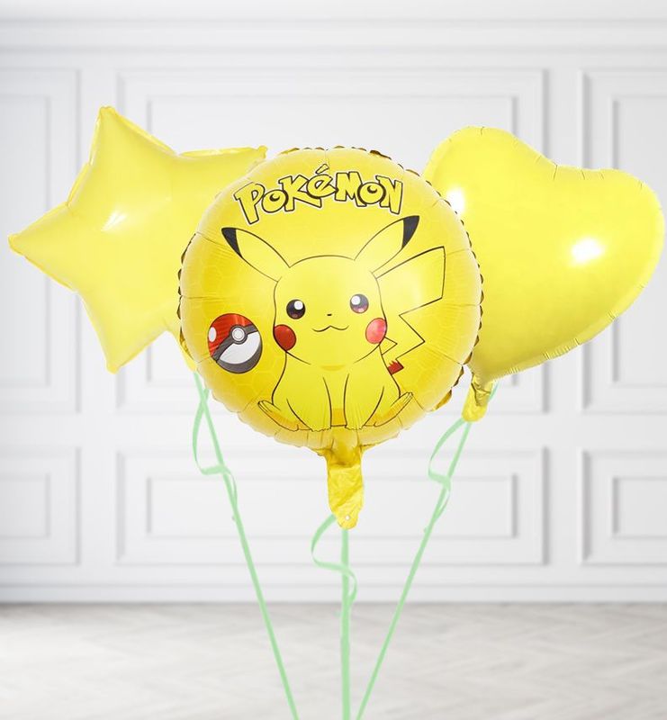 Pokemon Pikachu Round Balloons