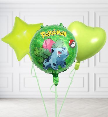 Pokemon Ivysaur Round Balloons