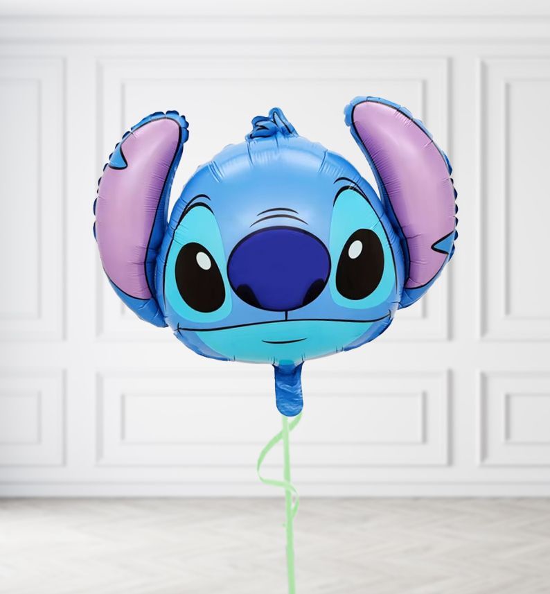 Stitch Head Balloons, Build a Helium Filled Bunch: No Extras, Build a Bouquet: No Extras