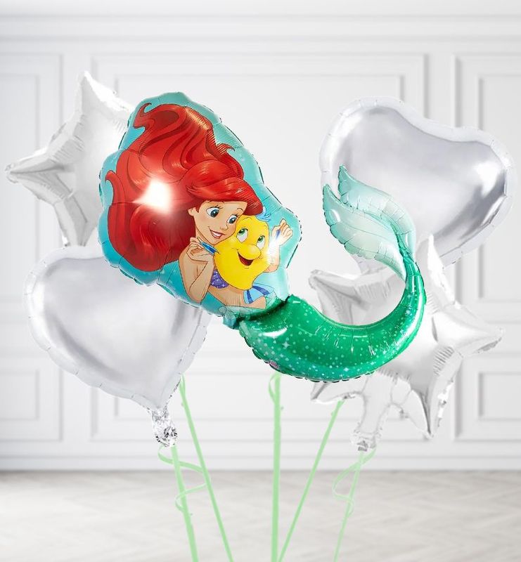 Ariel and Flounder Balloons