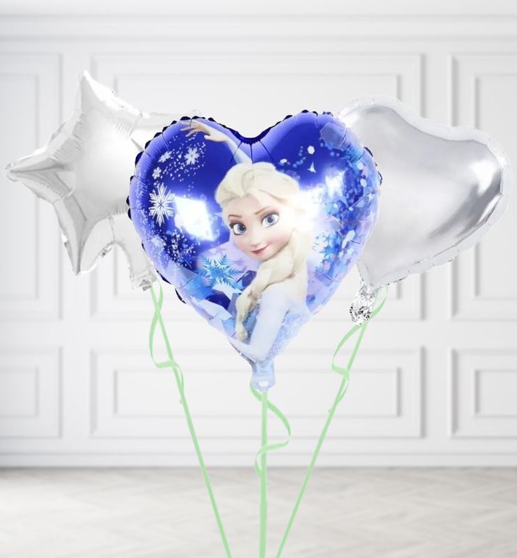 Frozen Elsa Heart Balloons