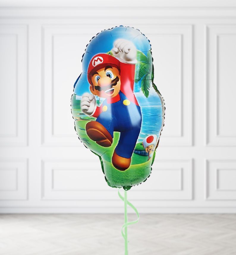 Jumping Mario Balloons, Build a Helium Filled Bunch: No Extras, Build a Bouquet: No Extras