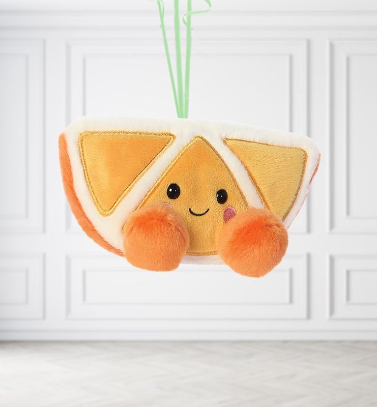 Aurora Tucker Mandarin Slice Palm Pal Balloon Weight