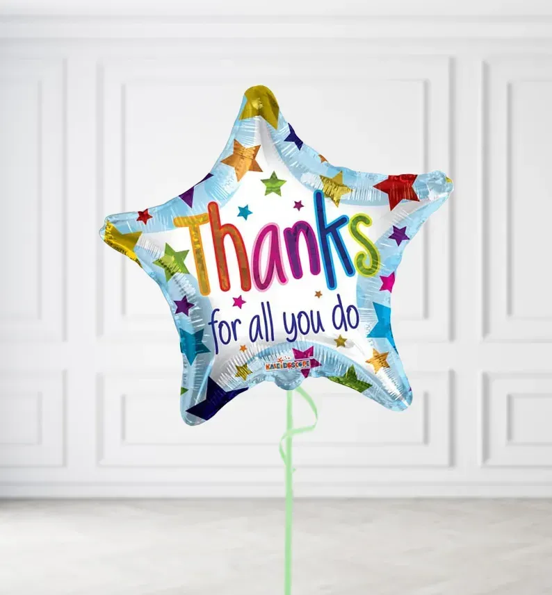 Thanks Balloons Thanks Balloons, Build a Helium Filled Bunch: No Extras, Build a Bouquet: No Extras