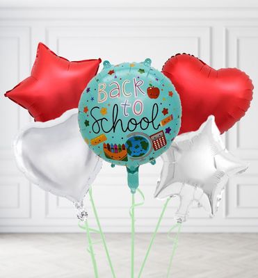 Back To School Round Balloons