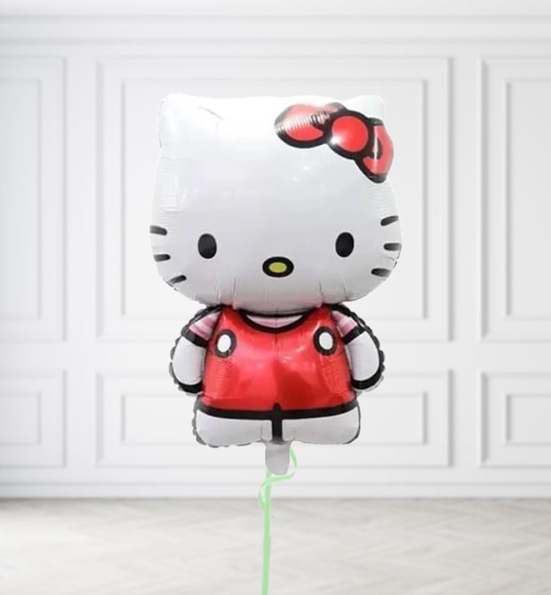 Red Hello Kitty Balloons, Build a Helium Filled Bunch: No Extras, Build a Bouquet: No Extras