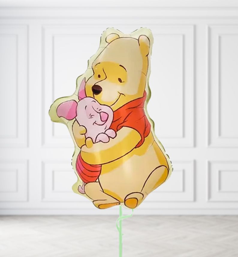 Pooh Bear and Piglet Balloons Pooh Bear and Piglet Balloons, Build a Helium Filled Bunch: No Extras, Build a Bouquet: No Extras