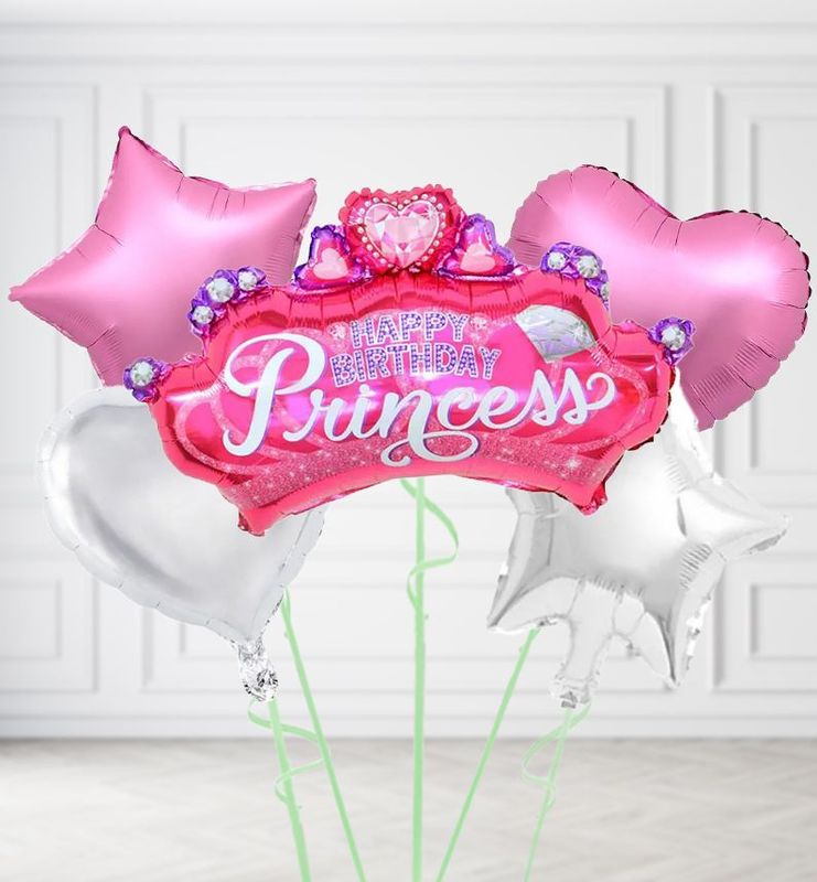 Happy Birthday Princess Balloons Happy Birthday Princess Balloons