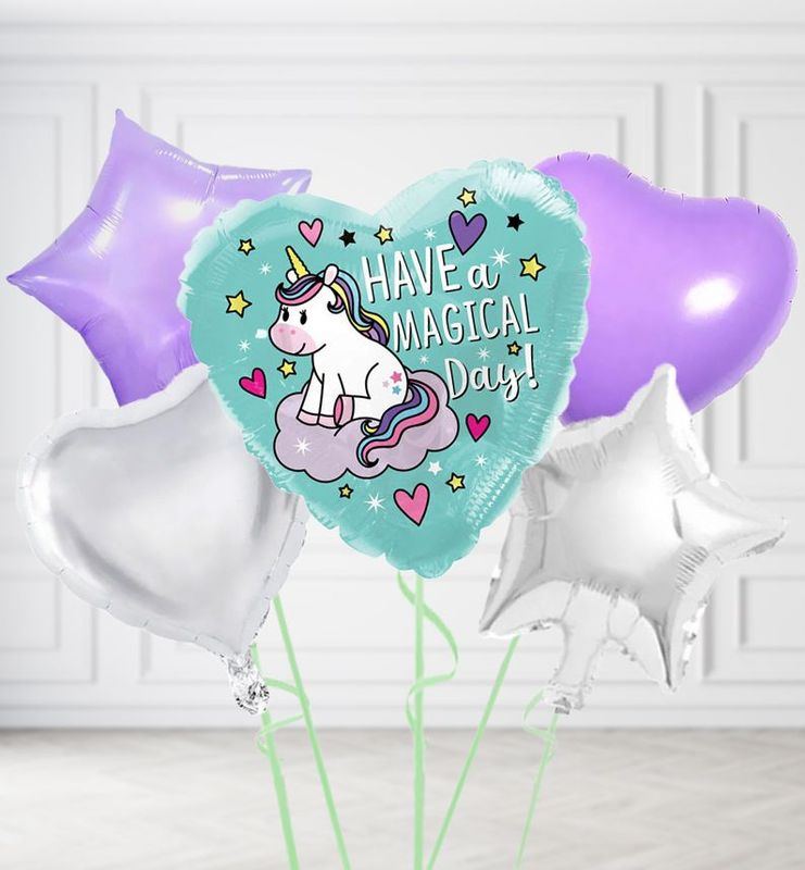 Have a Magical Day Unicorn Balloons