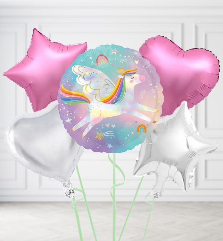 Holographic Pegasus Balloons